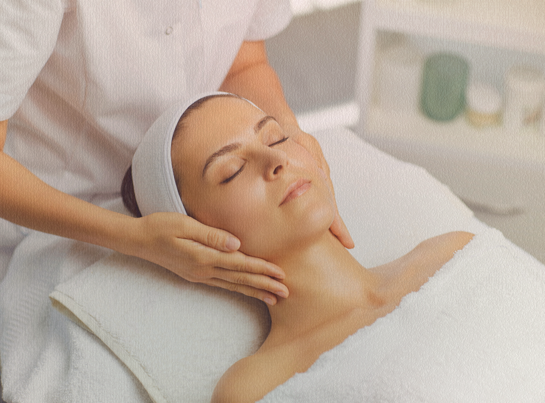 Exosome facial treatment