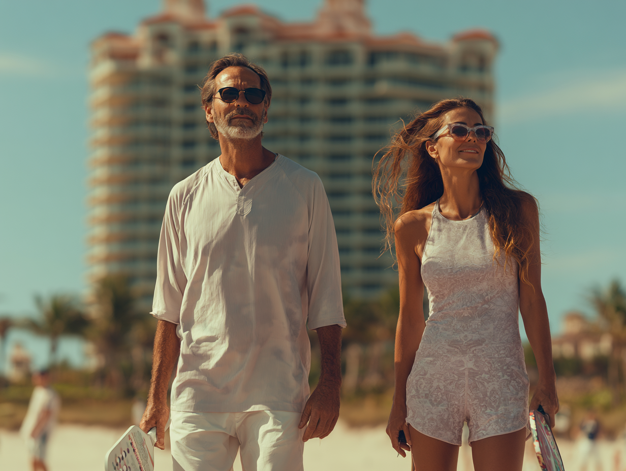 Couple representing a luxury wellness lifestyle